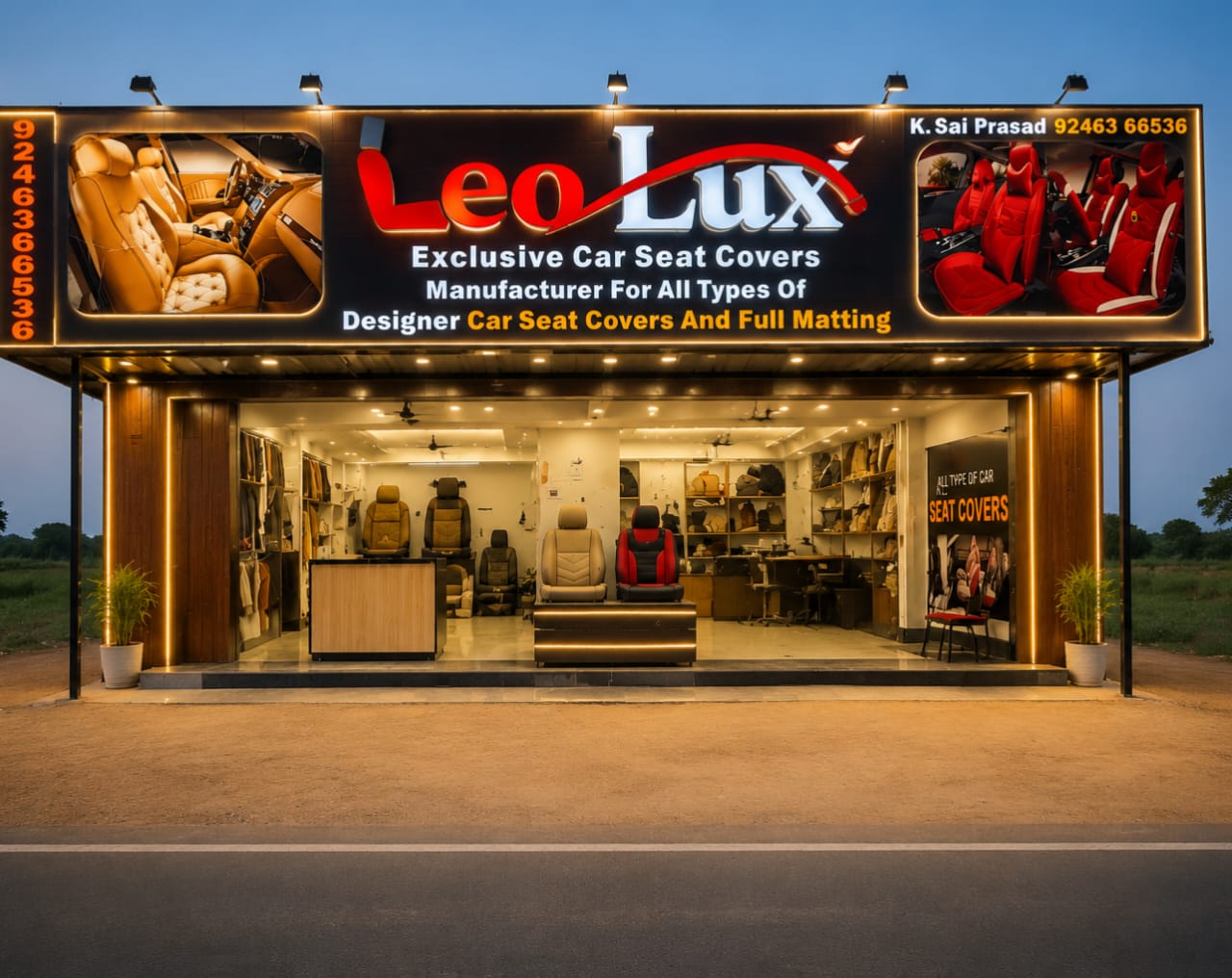 Leo Lux - Exclusive Car Seat Covers in Hyderabad