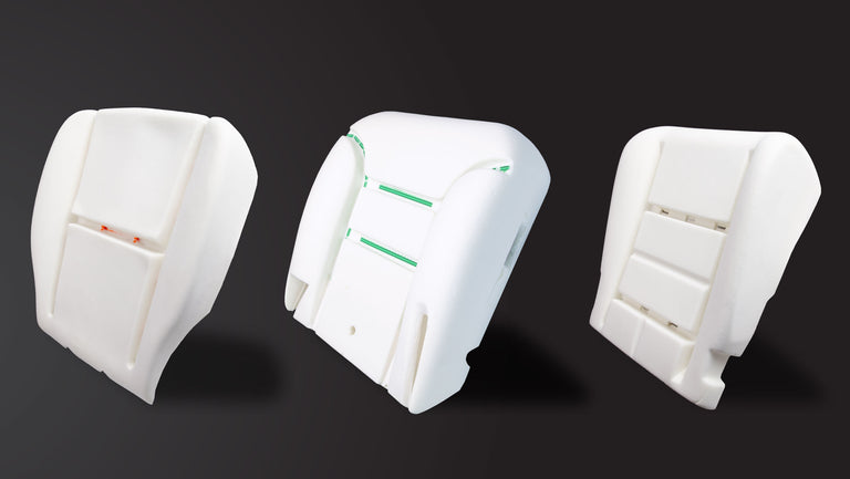 Foam cushions with improved deflection rating